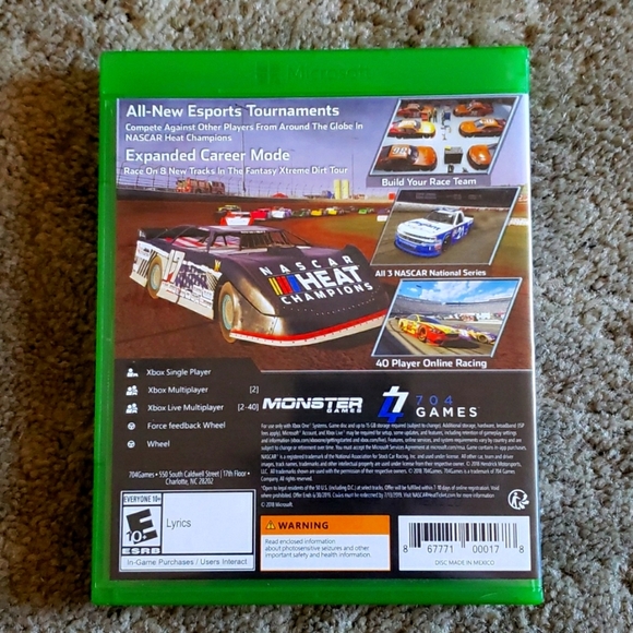 XBOX ONE NASCAR HEAT 3 - Picture 2 of 3